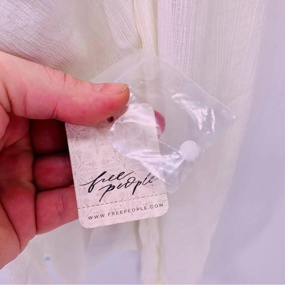 Free People Deep V Aurora Top Womens Size XS - Picture 4 of 9